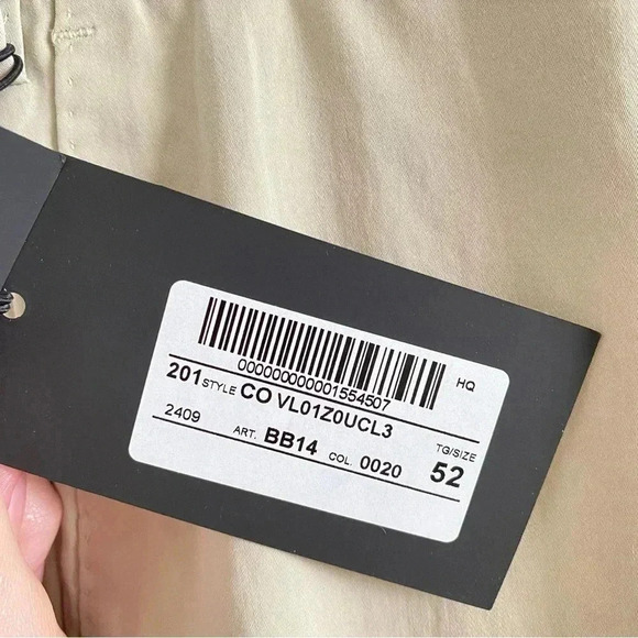 PT Torino Slim-Fit Silk-Blend SilkOchino Trousers Sz 52/36 Made in Italy - Picture 10 of 12